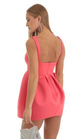 Picture thumb Echo A-Line Dress in Coral. Source: https://media.lucyinthesky.com/data/Dec22/170xAUTO/f5ad8658-5ebd-443e-bcd8-77cb237a3366.jpg