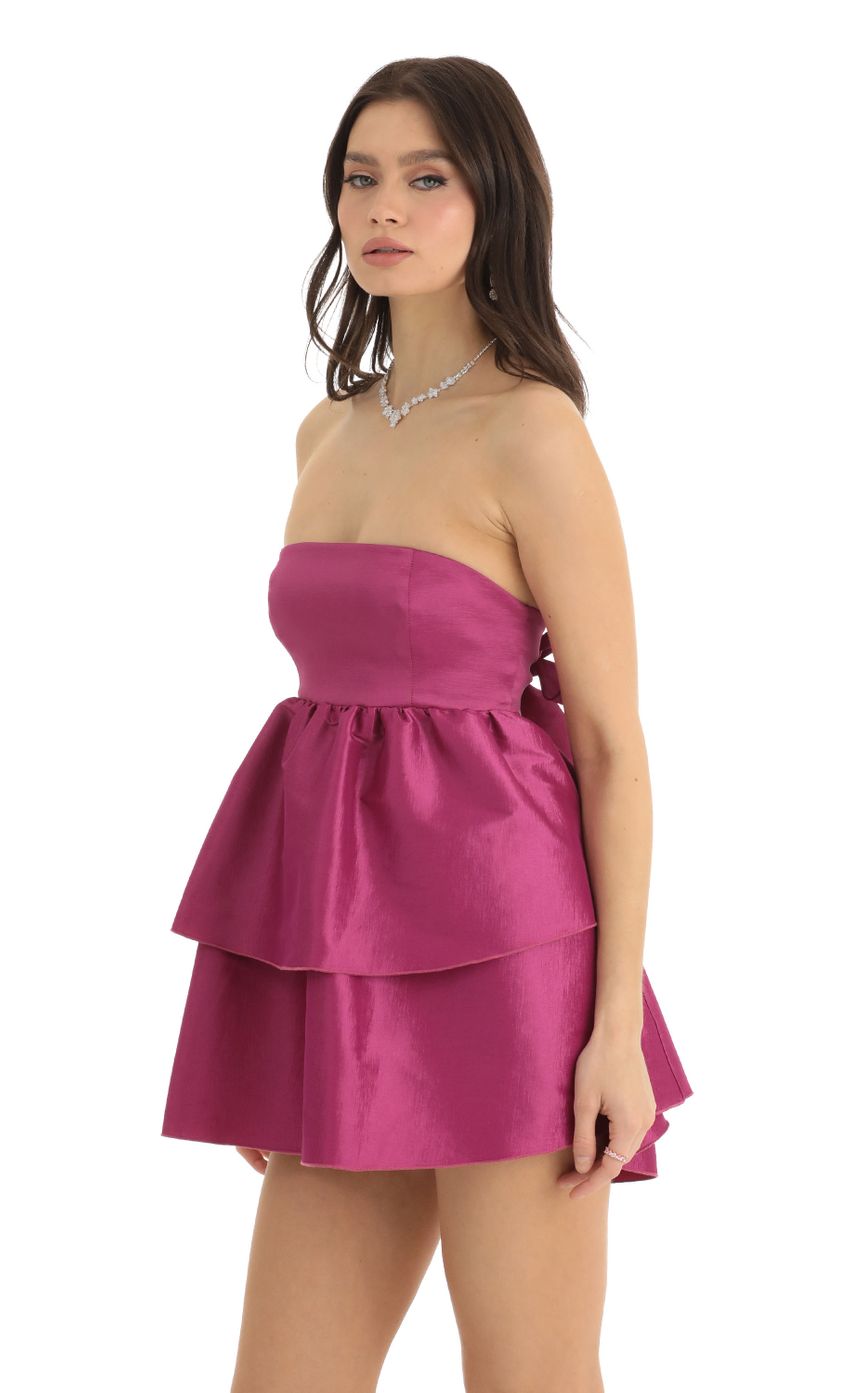 Picture Yvette Ruffle Baby Doll Dress in Mauve. Source: https://media.lucyinthesky.com/data/Dec22/850xAUTO/9ad3599a-98eb-4fbd-a444-5905bc9ae44f.jpg