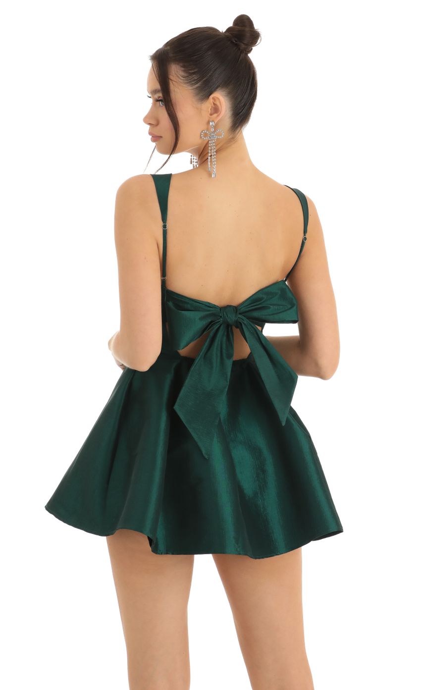 Picture Kassidy Sequin Bust A-Line Dress in Green. Source: https://media.lucyinthesky.com/data/Dec22/850xAUTO/bd81e1e6-d64b-467b-978c-a929d2a0bf33.jpg