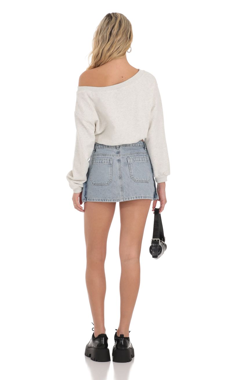 White off the shoulder cheap jumpers