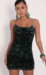Picture Sparkling Champagne Bodycon Dress. Source: https://media.lucyinthesky.com/data/Feb20_1/150xAUTO/781A7351.JPG