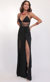 Picture thumb Loveable Sequin Lace Maxi Dress in Black. Source: https://media.lucyinthesky.com/data/Feb20_1/170xAUTO/781A0433.JPG