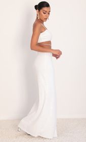 Picture thumb Gala Sequin Maxi Set in White. Source: https://media.lucyinthesky.com/data/Feb20_1/170xAUTO/781A9552.JPG