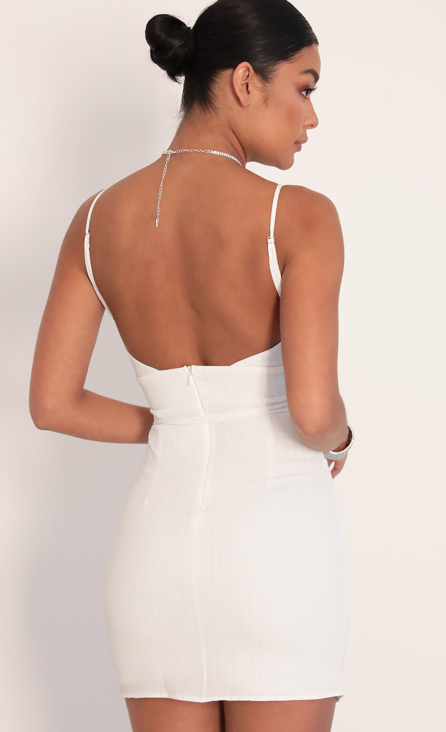 Party dresses > Colette Crossed Hearts Dress in White