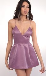 Picture Olivia Satin Mini Dress in Grey and Gold. Source: https://media.lucyinthesky.com/data/Feb20_2/150xAUTO/781A8040.JPG