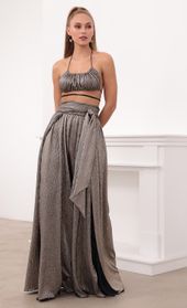 Picture thumb Lyla Two Piece Set in Silver. Source: https://media.lucyinthesky.com/data/Feb21_2/170xAUTO/1V9A2106.JPG