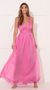 Picture Leeza Chiffon Maxi Dress in Pink. Source: https://media.lucyinthesky.com/data/Feb22_1/50x90/1V9A0286.JPG