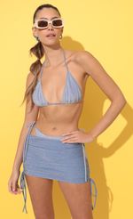 Picture Brooke Swim Bikini Cover-Up in Shimmer Blue. Source: https://media.lucyinthesky.com/data/Feb22_2/150xAUTO/1V9A7760.JPG