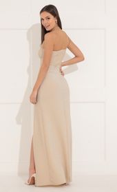 Picture thumb Elisabeth One Shoulder Maxi in Champagne. Source: https://media.lucyinthesky.com/data/Feb22_2/170xAUTO/1V9A6316.JPG