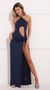 Picture Juniper Marble Cutout Maxi Dress in Black. Source: https://media.lucyinthesky.com/data/Feb22_2/50x90/1V9A3383.JPG