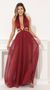 Picture Jocelyn Cutout Maxi in Red. Source: https://media.lucyinthesky.com/data/Feb22_2/50x90/1V9A6436.JPG