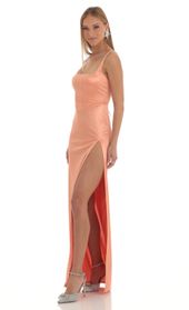 Picture thumb Casandra Satin Rhinestone Maxi Dress in Peach. Source: https://media.lucyinthesky.com/data/Feb23/170xAUTO/0026bd36-7dae-4a14-a041-a4d3afeb1fe9.jpg