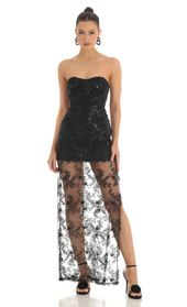 Picture thumb Idris Sequin Strapless Maxi Dress in Black. Source: https://media.lucyinthesky.com/data/Feb23/170xAUTO/0074efb5-19a5-4432-96ba-8cd461f1c25f.jpg