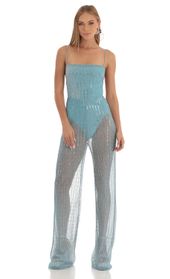 Picture thumb Ceres Sequin Sheer Wide Leg Jumpsuit in Sky Blue. Source: https://media.lucyinthesky.com/data/Feb23/170xAUTO/07a1bebf-392a-403f-b3f7-02d51f35bcfb.jpg