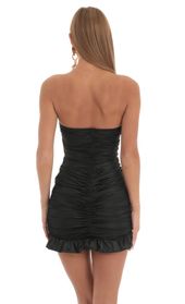Picture thumb Ravena Ruched Strapless Dress in Black. Source: https://media.lucyinthesky.com/data/Feb23/170xAUTO/0d7b4c21-5d11-4f20-a8b0-38e9bf73d2b6.jpg