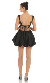 Picture thumb Eartha Plunge V Bubble Skirt Dress in Black. Source: https://media.lucyinthesky.com/data/Feb23/170xAUTO/11df5c0e-9b95-4750-983e-46b330152c2a.jpg