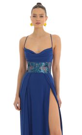 Picture thumb Rayla Floral Maxi Dress in Royal Blue. Source: https://media.lucyinthesky.com/data/Feb23/170xAUTO/12b16ad0-32d6-4123-8fc0-67d313625039.jpg