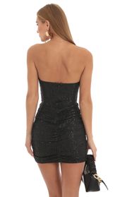 Picture thumb Sansa Sequin Strapless Corset Dress in Black. Source: https://media.lucyinthesky.com/data/Feb23/170xAUTO/12ef093d-bb75-4b53-9571-fc5977e72fdd.jpg