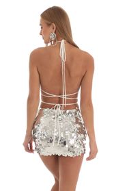 Picture thumb Maddie Big Sequin Two Piece Skirt Set in Silver. Source: https://media.lucyinthesky.com/data/Feb23/170xAUTO/3a00cc77-7108-4354-ae58-4b48f11de5e1.jpg