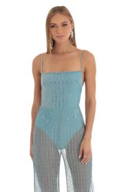 Picture thumb Ceres Sequin Sheer Wide Leg Jumpsuit in Sky Blue. Source: https://media.lucyinthesky.com/data/Feb23/170xAUTO/5bdc2dbd-7a65-45e8-8415-81ca31d70dde.jpg