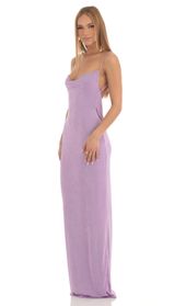 Picture thumb Massena Draped Back Maxi Dress in Purple. Source: https://media.lucyinthesky.com/data/Feb23/170xAUTO/5c0a00d1-5312-4c3d-8483-1d576687272e.jpg