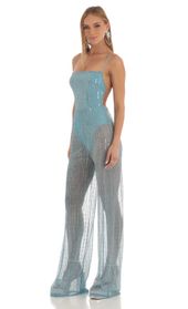 Picture thumb Ceres Sequin Sheer Wide Leg Jumpsuit in Sky Blue. Source: https://media.lucyinthesky.com/data/Feb23/170xAUTO/5c44ea0f-7f35-48ff-9d72-f0d3151342ad.jpg