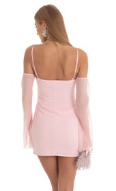 Picture thumb Ellis Off Shoulder Cowl Neck Dress in Pink. Source: https://media.lucyinthesky.com/data/Feb23/170xAUTO/811e1481-4147-4057-938b-e0dcead5097f.jpg