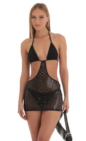 Picture thumb Orinda Checkered Sequin Two Piece Set in Black. Source: https://media.lucyinthesky.com/data/Feb23/170xAUTO/8621bce7-c191-4224-b174-a9b6fc1fdcd9.jpg
