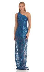 Picture thumb Chance Sequin One Shoulder Maxi Dress in Blue. Source: https://media.lucyinthesky.com/data/Feb23/170xAUTO/982e06bd-c12f-4bee-9d9c-9d1012924b06.jpg