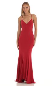 Picture thumb Jocie Open Back Maxi Dress in Red. Source: https://media.lucyinthesky.com/data/Feb23/170xAUTO/a5cf3654-eebf-40b4-9cb1-b9fabcf7d15f.jpg