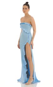 Picture thumb Annabel Strapless Satin Maxi Dress in Blue. Source: https://media.lucyinthesky.com/data/Feb23/170xAUTO/ab7ba164-191e-4598-93e4-2b06da2d8711.jpg