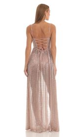 Picture thumb Adema Metallic Knit Sweetheart Maxi Dress in Rose Gold. Source: https://media.lucyinthesky.com/data/Feb23/170xAUTO/af0886aa-05ac-4394-bc5d-623026b3fdb7.jpg