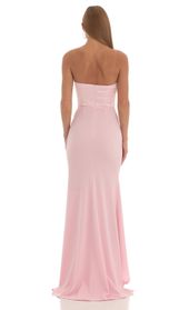 Picture thumb Moravia Satin Corset High Low Crepe Maxi Dress in Pink. Source: https://media.lucyinthesky.com/data/Feb23/170xAUTO/f7a306eb-b0fd-4116-9686-44c54a6003a7.jpg