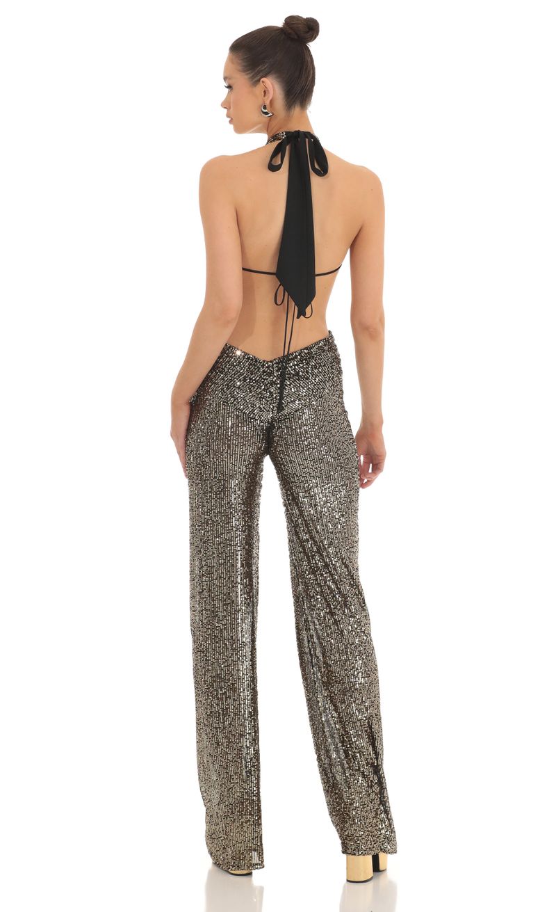 Gold sales plunge jumpsuit