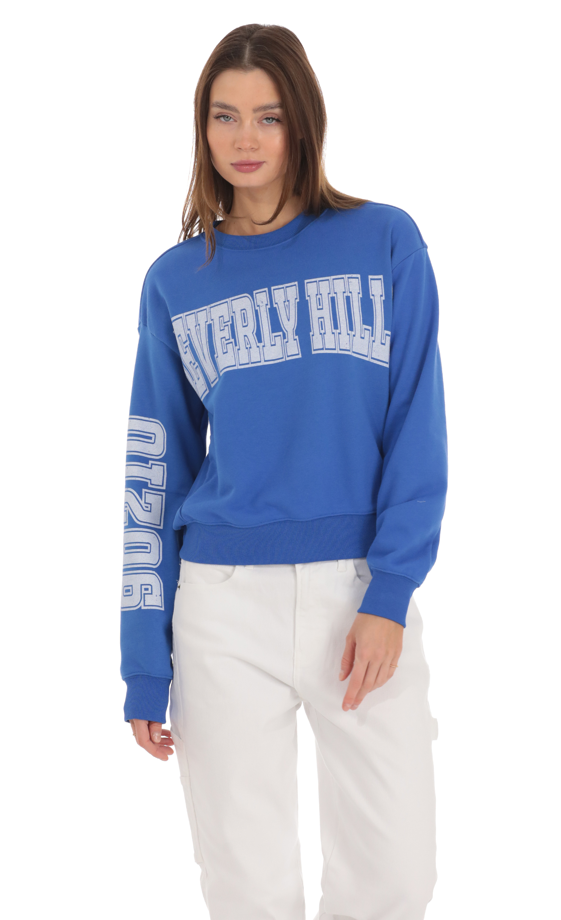 Beverly Hills 90210 Jumper in Blue