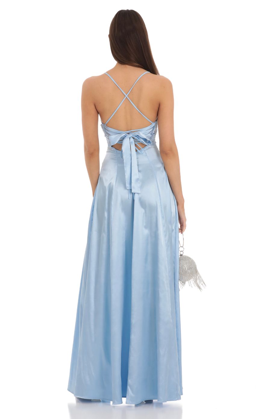 Picture Pleated Maxi Dress in Light Blue. Source: https://media.lucyinthesky.com/data/Feb24/850xAUTO/8d60d67f-1213-46bd-9183-c35a7be18906.jpg