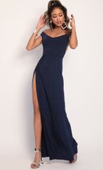 Picture Dianna Luxe Maxi Dress in Blue Sapphire. Source: https://media.lucyinthesky.com/data/Jan20_2/150xAUTO/781A3806.JPG