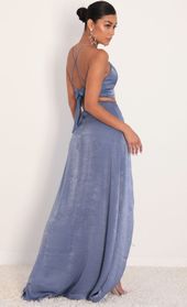 Picture thumb Madeline Satin Maxi Set in Palace Blue. Source: https://media.lucyinthesky.com/data/Jan20_2/170xAUTO/781A0796.JPG