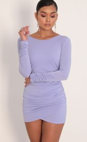Picture thumb Josie Open Back Dress in Lavender. Source: https://media.lucyinthesky.com/data/Jan20_2/170xAUTO/781A7706.JPG