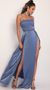 Picture Gala Satin Maxi Dress in Palace Blue. Source: https://media.lucyinthesky.com/data/Jan20_2/50x90/781A3586.JPG