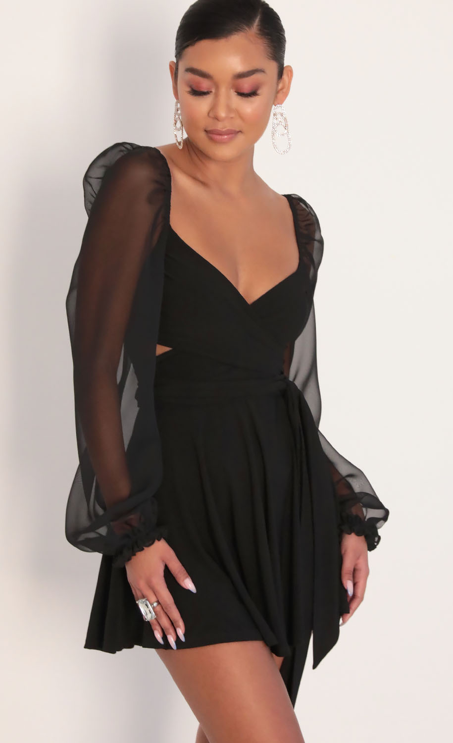 black wrap dress near me