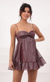 Picture thumb Elina Twist Front Baby Doll in Metallic Mauve. Source: https://media.lucyinthesky.com/data/Jan21_1/170xAUTO/1V9A8198.JPG
