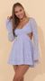 Picture Leona Long Sleeve Dress in Lilac. Source: https://media.lucyinthesky.com/data/Jan22_2/50x90/1V9A4378.JPG