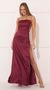Picture Aviana Satin Maxi in Maroon. Source: https://media.lucyinthesky.com/data/Jan22_2/50x90/1V9A9042.JPG
