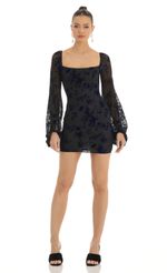 Picture Shantelle Dress in Black Sparkle. Source: https://media.lucyinthesky.com/data/Jan23/150xAUTO/2ea67d69-fd28-448b-99d6-671888e4cfaa.jpg