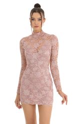 Picture Chloe Floral Sequin Open Back Dress in Pink. Source: https://media.lucyinthesky.com/data/Jan23/150xAUTO/5c072f06-013f-4f5e-aabf-a295085a51b3.jpg