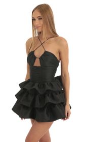 Picture thumb Scout Ruffle Skirt Dress in Black. Source: https://media.lucyinthesky.com/data/Jan23/170xAUTO/0ac2799c-3cfa-49a2-915d-edbd889d32e5.jpg
