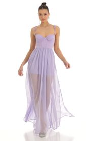 Picture thumb Alida Chiffon Illusion Corset Maxi Dress in Lilac. Source: https://media.lucyinthesky.com/data/Jan23/170xAUTO/21f8ec9c-f3b8-4963-a22e-a27ec56584eb.jpg
