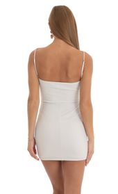 Picture thumb Fonda Glitter Bodycon Dress in White. Source: https://media.lucyinthesky.com/data/Jan23/170xAUTO/69e9b33b-dcaa-443e-ab3f-93a7d081cfde.jpg