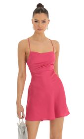 Picture thumb Rowena Satin A-Line Dress in Pink. Source: https://media.lucyinthesky.com/data/Jan23/170xAUTO/75c1b3b5-592f-452e-9f88-e007501f6038.jpg